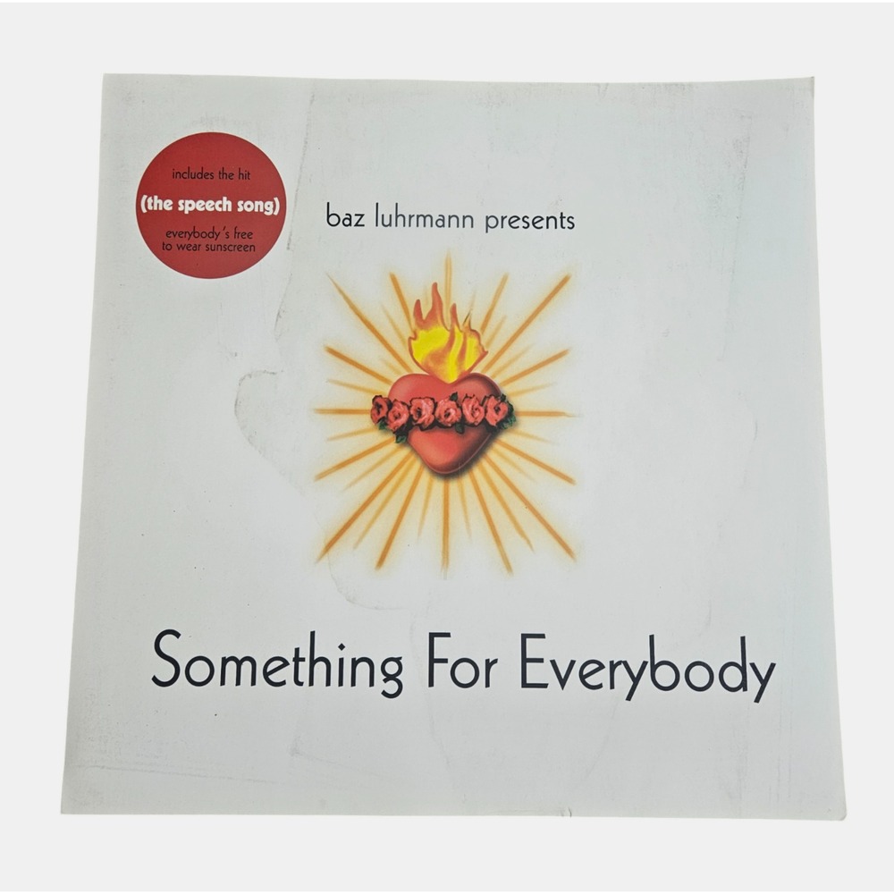 Baz Luhrmann Something For Everybody 1999 Promo Poster 12x12 Double Sided Rock